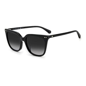 Kate Spade New York Women's Giana/G/S Cat Eye Sunglasses, Black Gold/Gray Shaded, 54mm, 19mm for $42