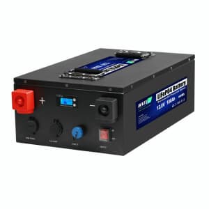 12V 100Ah LiFePO4 Lithium Iron Phosphate Smart Battery for $259