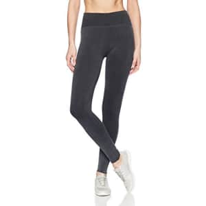 Splendid Women's Studio Activewear Workout Athletic Seamless Legging Bottom, Black-1, M for $35