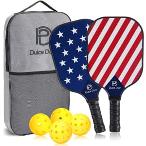 Dulce Dom Lightweight Pickleball Paddle Set for $35 Dulce Dom Lightweight Pickleball Paddle Set for $35