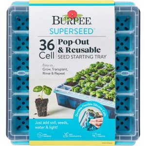 Burpee SuperSeed Seed Starting Tray for $8