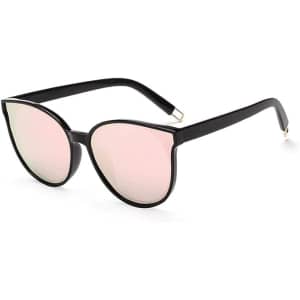 Women's Polarized Oversized Sunglasses for $6