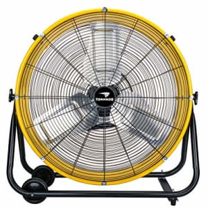 Tornado 24 Inch Grade UL Safety Listed High Velocity Movement Heavy Duty Drum 3 Speed Air for $118 Tornado 24 Inch Grade UL Safety Listed High Velocity Movement Heavy Duty Drum 3 Speed Air for $118