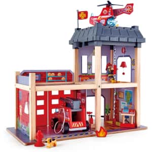 Hape Fire Station Playset for $58 Hape Fire Station Playset for $58