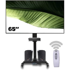 CO-Z Mobile Motorized Mobile TV Lift for $174 CO-Z Mobile Motorized Mobile TV Lift for $174
