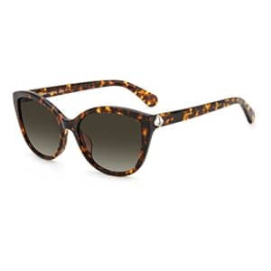 Kate Spade New York Women's Hensley/G/S Cat Eye Sunglasses, Havana/Brown Gradient, 55mm, 17mm for $58