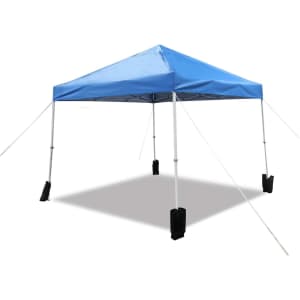 Amazon Basics 10x10-Foot Outdoor Pop-Up Canopy w/ Wheeled Carrying Bag for $116