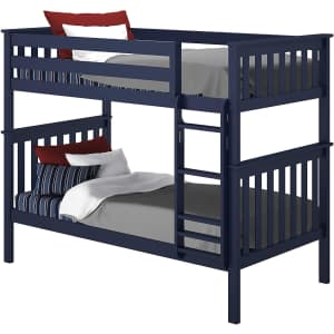 Max & Lily Solid Wood Twin Bunk Bed for $480