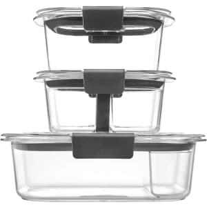 Rubbermaid Brilliance 10-Pc. Food Storage Container Set for $12 Rubbermaid Brilliance 10-Pc. Food Storage Container Set for $12