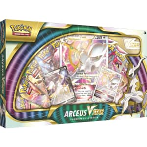 Pokemon: The Card Game Arceus VSTAR Premium Collection. That is a $20 drop from the list price.
