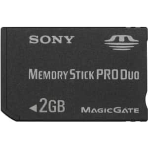 SONY 2GB MS PRO DUO MEMORY for $71