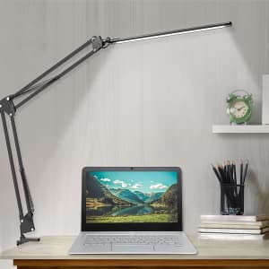 Beetwo LED Swing Arm Desk Lamp with Clamp for $13 Beetwo LED Swing Arm Desk Lamp with Clamp for $13