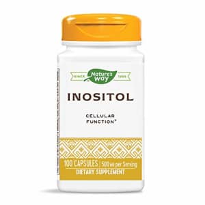 Nature's Way Inositol, 500 mg per Serving, 100 Capsules for $14