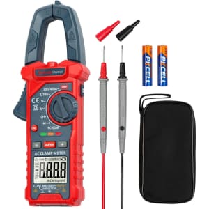 AstroAI Digital Non-Contact Clamp Meter Set with Probes for $25