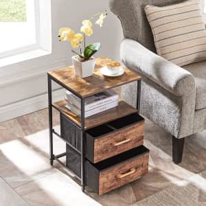 Bedside End Table / Nightstand for $29