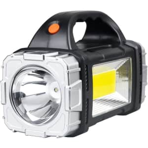 Rechargeable Spotlight Flashlight for $18