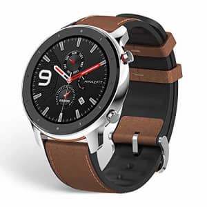 Amazfit GTR Smartwatch, Smart Notifications, 1.39 AMOLED Display, 24/7 Heart Rate Monitor, 24-Day for $100