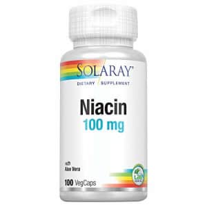 Solaray Niacin 100 mg, Vitamin B3 | Skin Health, Cardiovascular, Nervous System & Circulation for $17