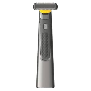 MicroTouch Solo Titanium Rechargeable Beard & Body Razor for $30