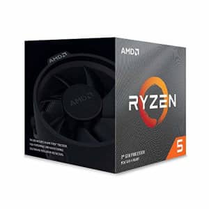 AMD Ryzen 5 3600X 6-Core, 12-Thread Unlocked Desktop Processor with Wraith Spire Cooler for $236