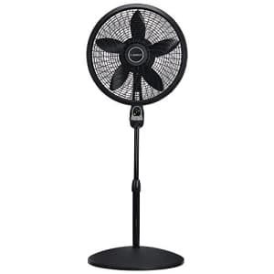 Lasko 1843 18 Remote Control Cyclone Pedestal Fan with Built-in Timer, Black Features Oscillating for $60