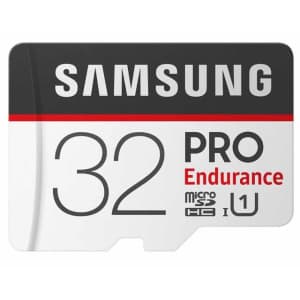 Samsung Pro Endurance 32GB micro SD Card w/ Adapter for $8 Samsung Pro Endurance 32GB micro SD Card w/ Adapter for $8
