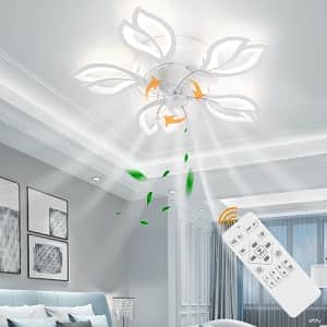 SJV Modern LED Ceiling Fan Light for $120