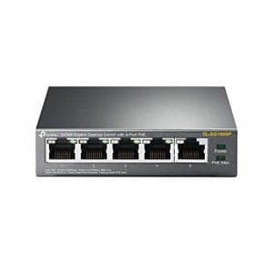 TP-Link 5 Port Gigabit PoE Switch | 4 Port PoE 56W | 802.3af Compliant | Shielded Ports | Traffic for $35 TP-Link 5 Port Gigabit PoE Switch | 4 Port PoE 56W | 802.3af Compliant | Shielded Ports | Traffic for $35