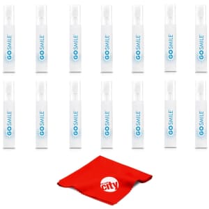 GO SMiLE Super White Teeth Whitening System Snap Pack 14-Pack Kit for $13