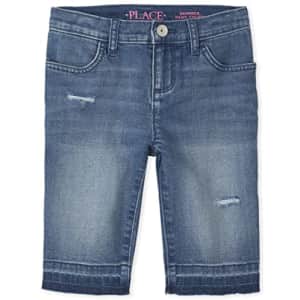 The Children's Place Single Girls Roll Cuff Twill Skimmer Shorts, Memphis WASH, 16 for $5 The Children's Place Single Girls Roll Cuff Twill Skimmer Shorts, Memphis WASH, 16 for $5