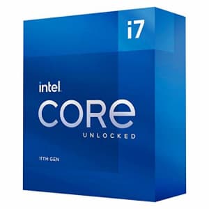 Intel Core i7-11700 Desktop Processor 8 Cores up to 4.9 GHz LGA1200 (Intel 500 Series & Select 400 for $258
