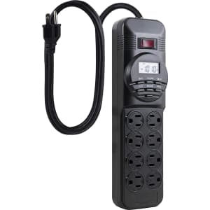 GE 7-Day Programmable Power Strip with Digital Timer for $22 GE 7-Day Programmable Power Strip with Digital Timer for $22
