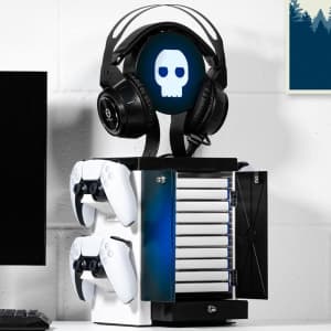 Numskull Gaming Locker, Controller, & Headphone Stand for $20