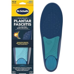 Dr. Scholl's Plantar Fasciitis Pain Relief Orthotic Insoles for $11 via Sub & Save