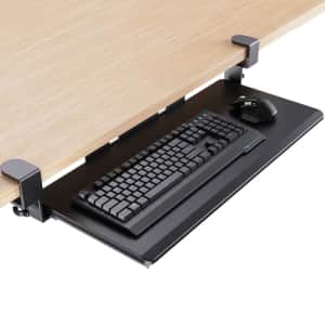 Huanuo Under Desk Keyboard Tray for $25 w/ Prime