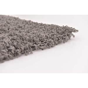 Unique Loom Solo Solid Shag Collection Modern Plush Graphite Gray Runner Rug (2' 6 x 16' 5) for $71 Unique Loom Solo Solid Shag Collection Modern Plush Graphite Gray Runner Rug (2' 6 x 16' 5) for $71