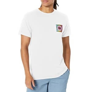 Quiksilver Men's Shadow Groove Tee Shirt, White, Medium for $19