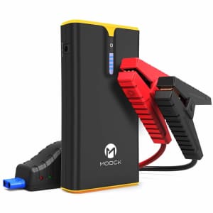 Moock 1,500A Peak Jump Starter/Power Bank for $52 Moock 1,500A Peak Jump Starter/Power Bank for $52