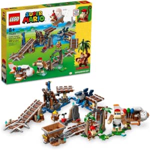 LEGO Super Mario Diddy Kong's Mine Cart Ride Expansion Set for $83