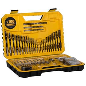 DEWALT DT71563-QZ Combination Drill BIT Set 100 Piece Set for $38
