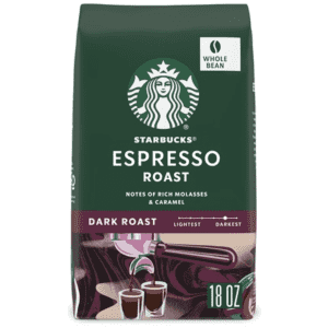 Woot Best of Grocery & Household Event. Pictured is the Starbucks 18-oz. Dark Roast Whole Bean Coffee Espresso 6-Pack, which is $42 ($33 cheaper than Amazon).