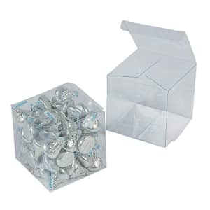 Fun Express - 4" Clear Plastic Favor Boxes (24pc) - Party Supplies - Containers & Boxes - Plastic for $19