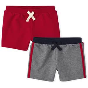 The Children's Place Toddler Boys French Terry Shorts 2-Pack, Multi CLR, 5T for $12