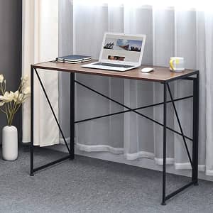 AIZ 39" Folding Computer Desk for $39 AIZ 39" Folding Computer Desk for $39
