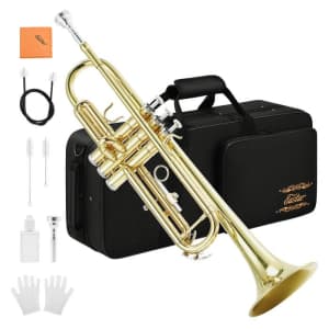 Eastar Standard Bb Student Trumpet Set for $91