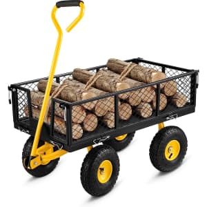 Vevor 500-lb. Capacity Steel Garden Cart for $81