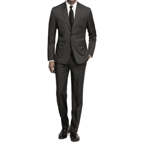 Braveman 2-Piece Slim Fit Suit for $60