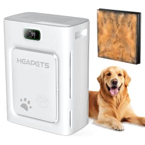 Pet Air Purifier with H13 HEPA Large Room for $55