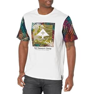 LRG mens Lrg Men's Peace of Mind Collection Short Sleeve Knit Shirt, White, 4X US for $37