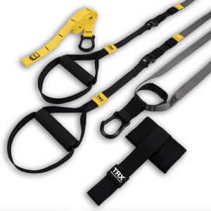 TRX All-in-One Suspension Bodyweight Resistance System for $76 TRX All-in-One Suspension Bodyweight Resistance System for $76
